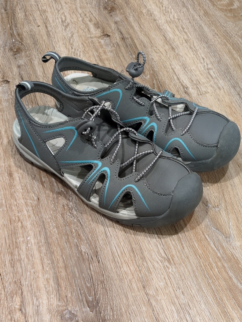 Women's Athletic grey shoes size 8